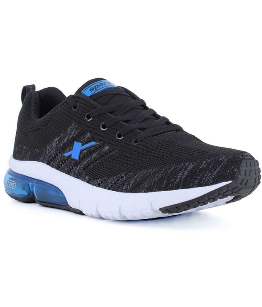     			Sparx Black Men's Sports Running Shoes