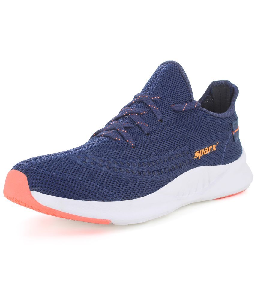     			Sparx Navy Men's Sports Running Shoes