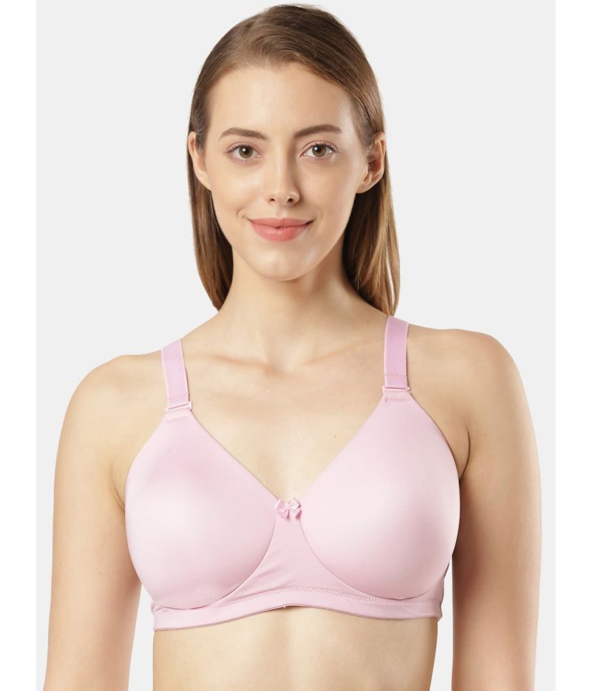     			Jockey 1829 Wirefree Padded Soft Touch Microfiber Elastane Full Coverage Plus Size Bra-Fragrant Lily