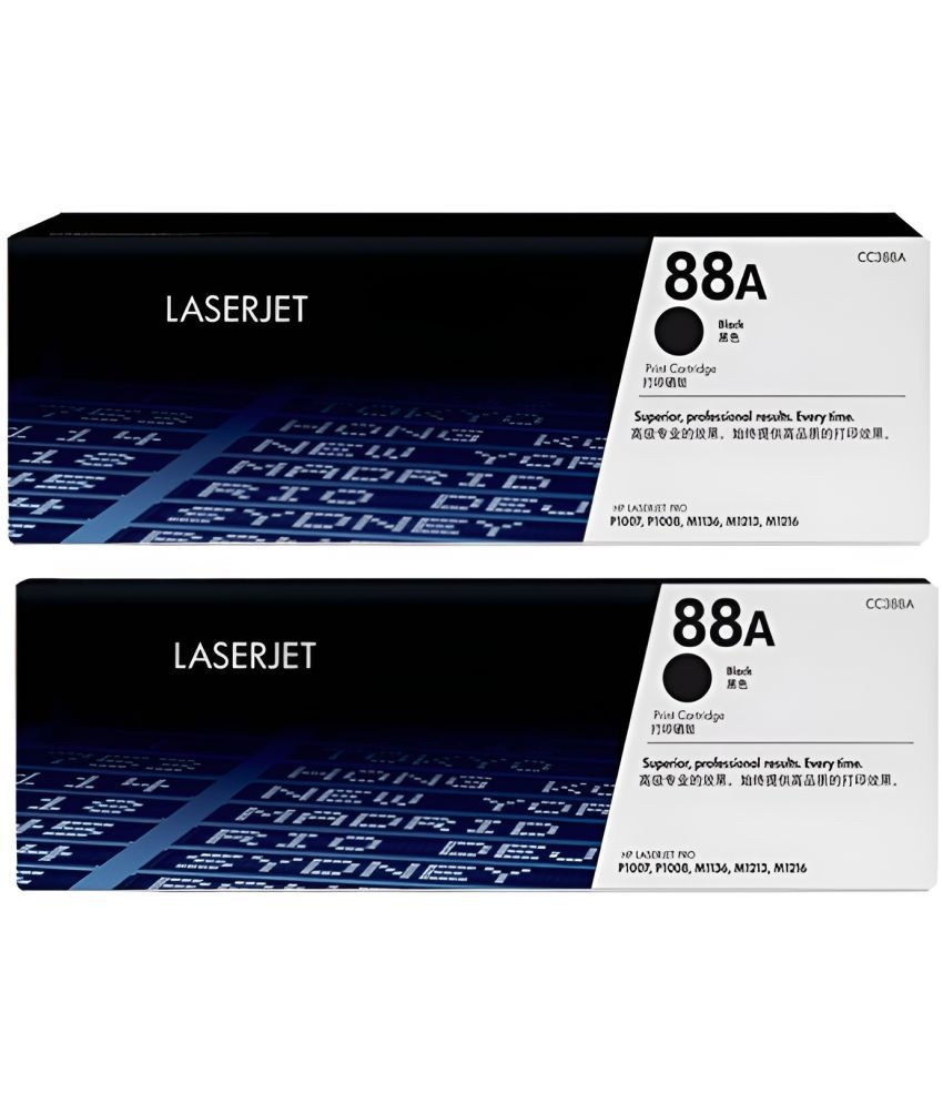     			NMPD 388AD Combo Black Pack of 2 Cartridge for LaserJet Pro P1106, P1108, M1136