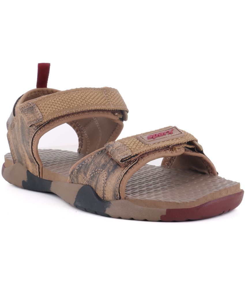     			Sparx - Tan Men's Floater Sandals