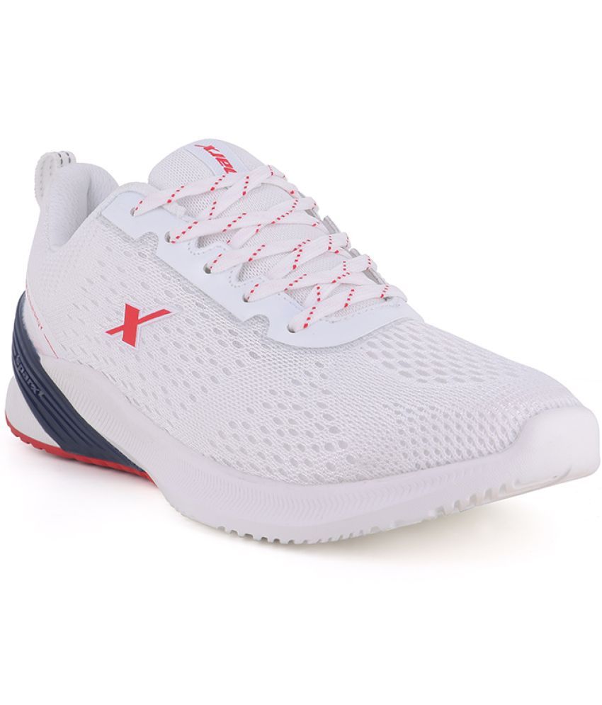     			Sparx White Men's Sports Running Shoes