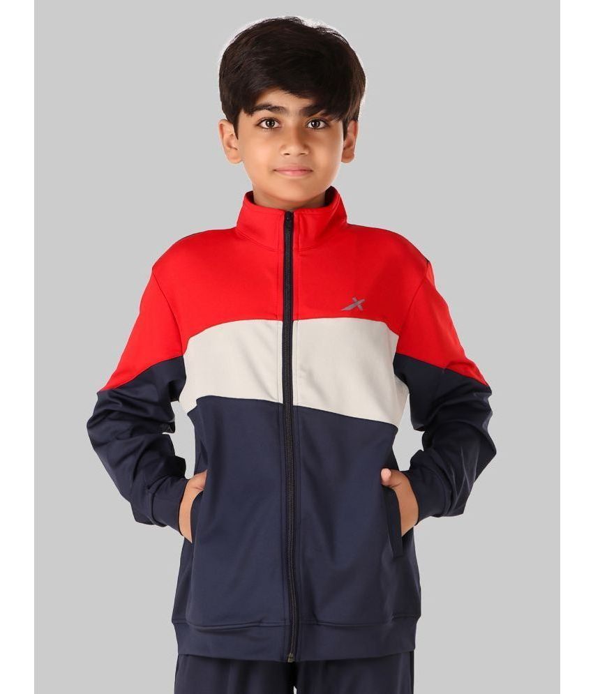     			Vector X Navy Polyester Boys Sports Jacket ( Pack of 1 )