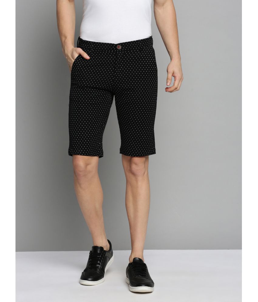     			Showoff - Black Cotton Men's Shorts ( Pack of 1 )