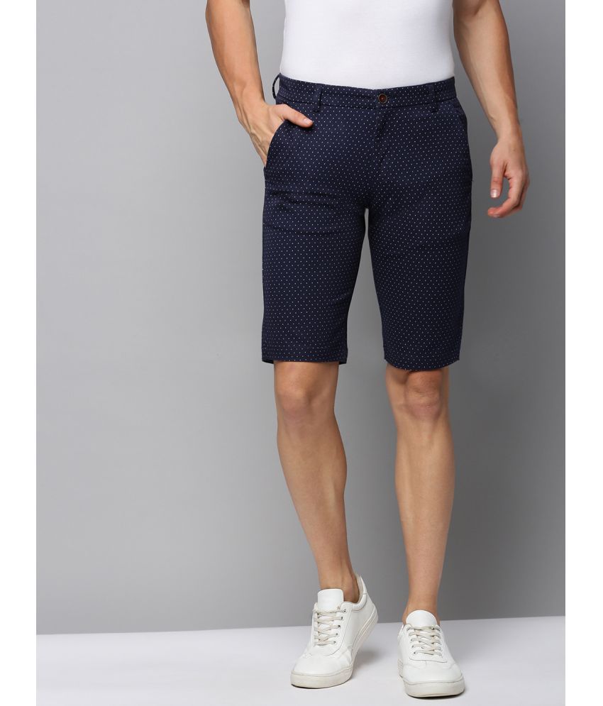     			Showoff - Navy Blue Cotton Men's Chino Shorts ( Pack of 1 )