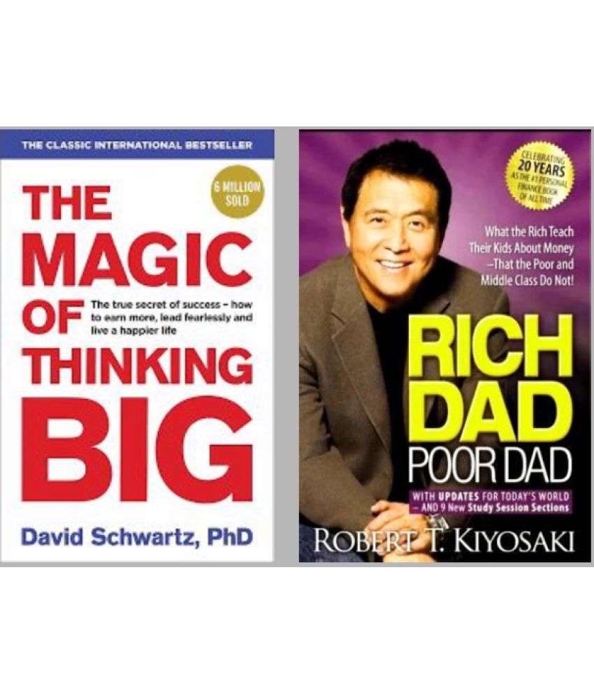     			The Magic Of Thinking Big + Rich Dad Poor Dad