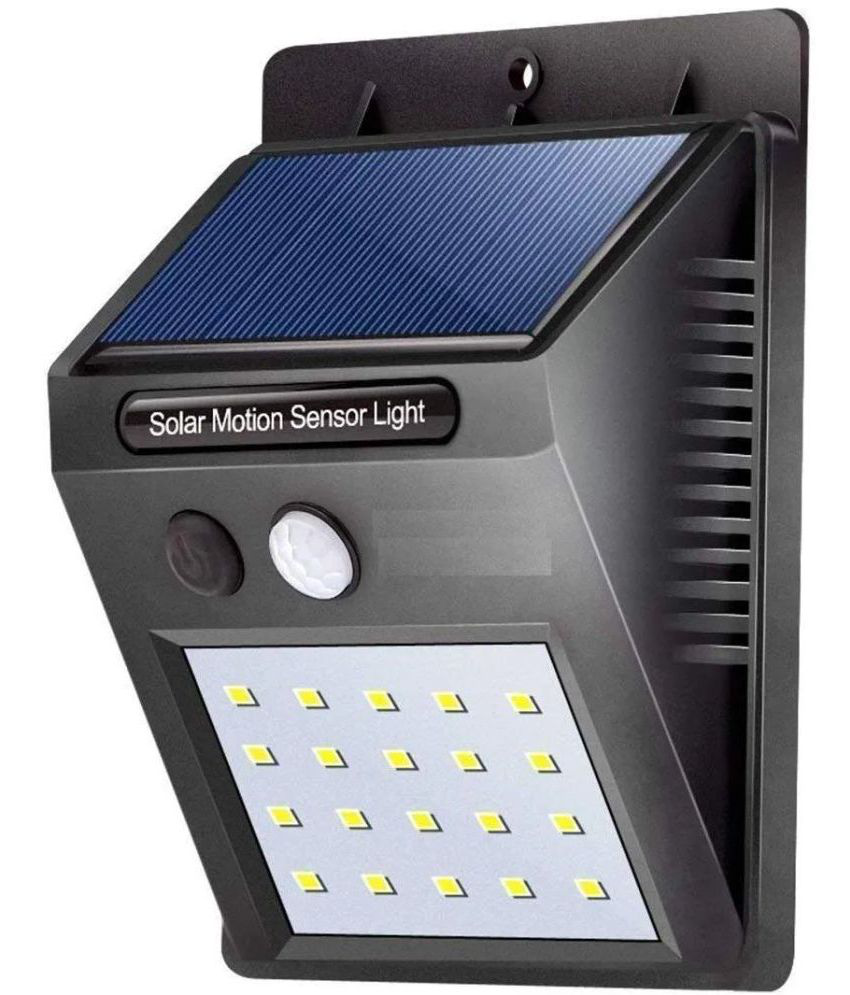     			let light - 10W Solar Outdoor Wall Light ( Pack of 1 )