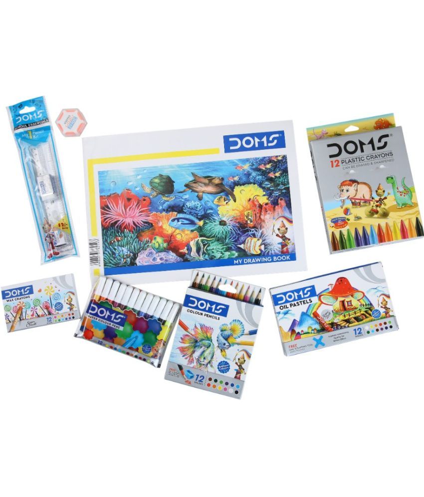     			DOMS Gifting Range for Kids Art Strokes Kit