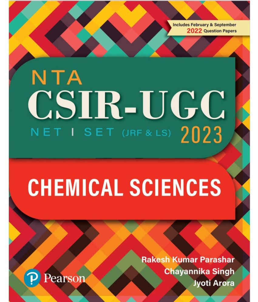     			NTA CSIR - UGC/NET/SET/(JRF & LS) Chemical Science - 2023