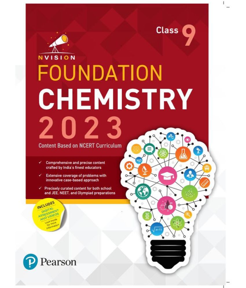     			Nvision Foundation Chemistry Class 9, Based on NCERT Curriculum 2023, Includes Digital Assessment & Video