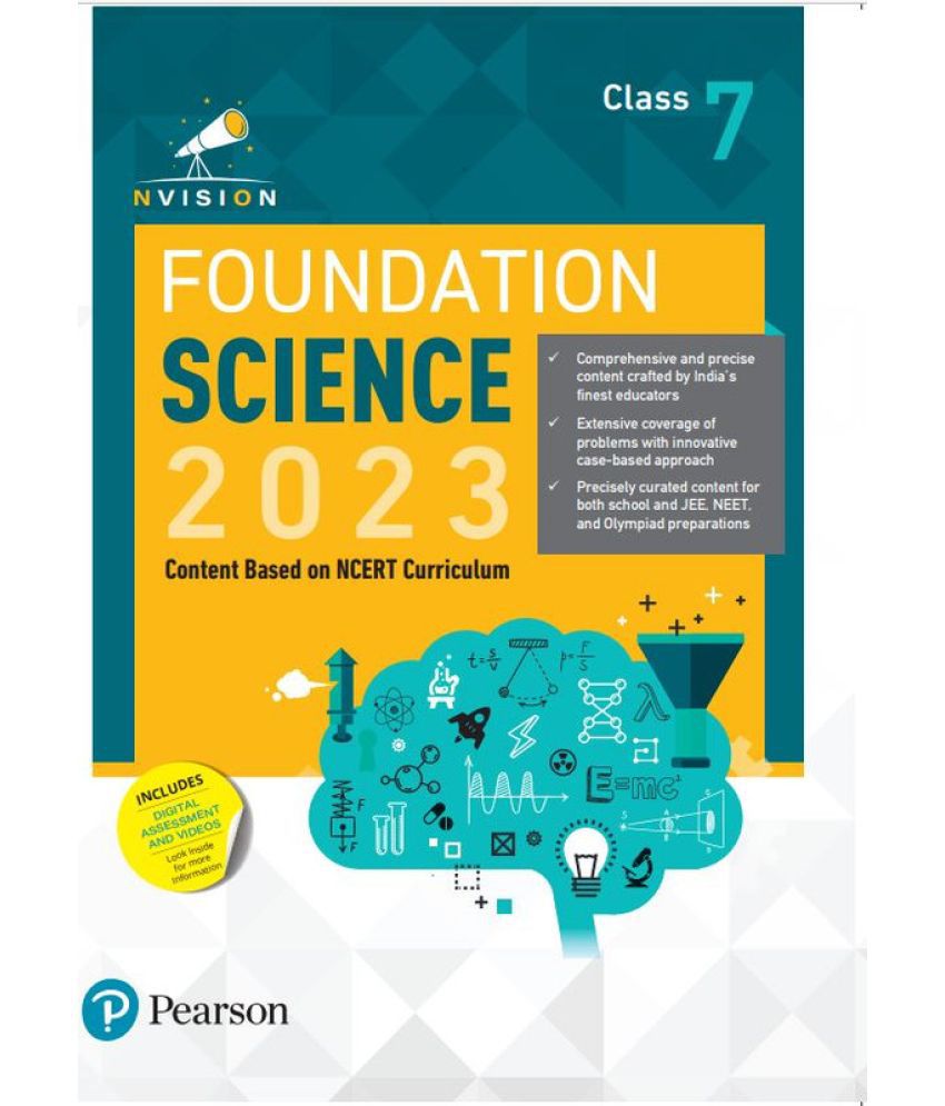     			Nvision Foundation Science Class 7, Based on NCERT Curriculum 2023, Includes Digital Assessment & Video