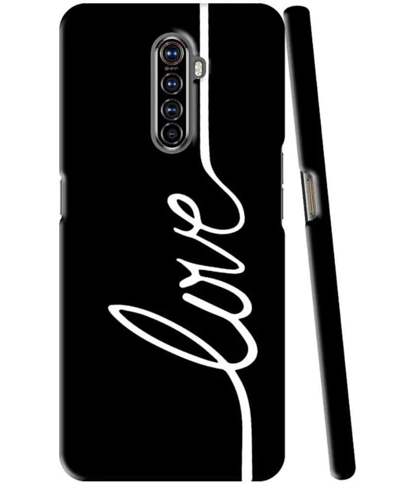     			T4U THINGS4U - Black Printed Back Cover Polycarbonate Compatible For OPPO Reno Ace ( Pack of 1 )