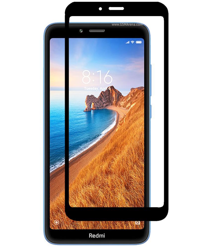     			forego - Tempered Glass Compatible For Xiaomi Redmi 7A ( Pack of 1 )