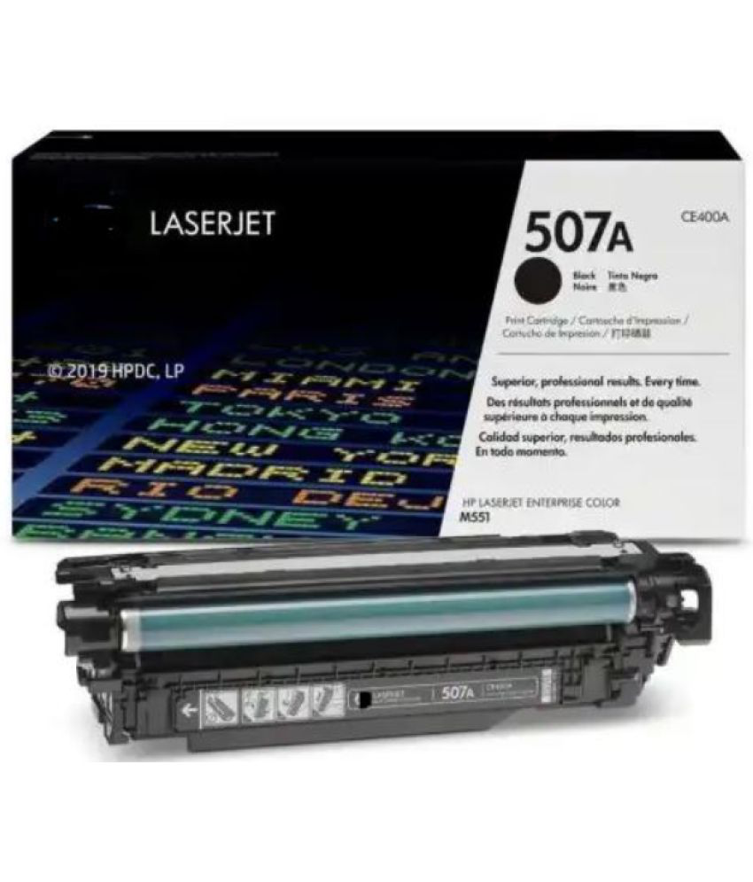     			ID CARTRIDGE 507A Black Single Cartridge for For Use 507  LaserJet Enterprise 500, 551, 570, 575.