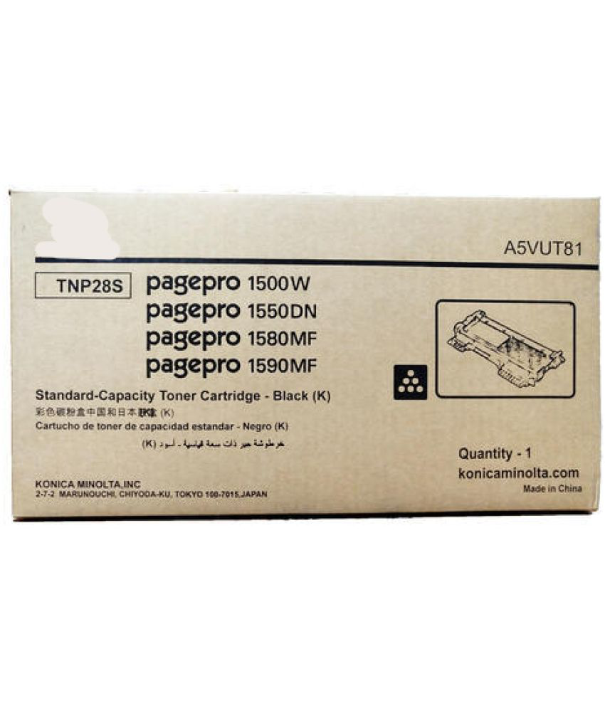     			ID CARTRIDGE TNP 28 Black Single Cartridge for For Use Pagepro 1500w,1550dn,1580mf/1590mf