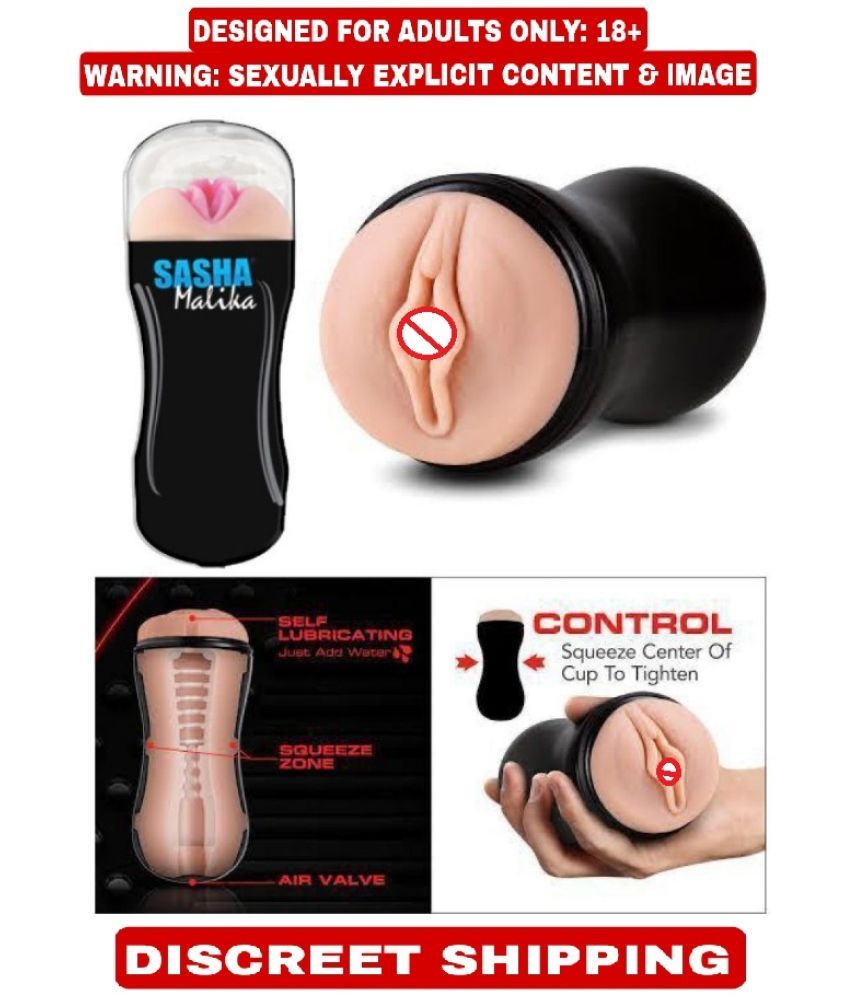     			KAMAHOUSE SASHA MALE POCKET PUSSY MASTURBATOR CUP WITH FREE LUBE-U.S.A