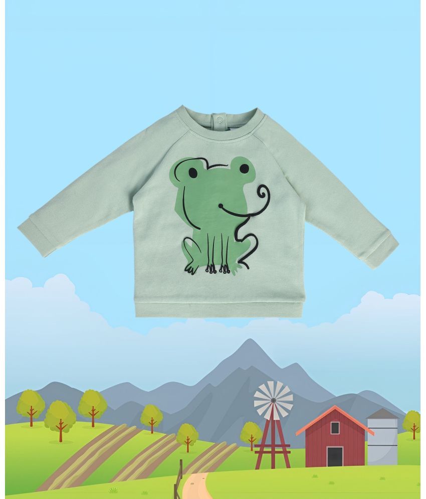     			MINIKLUB GREEN SWEAT SHIRT For BABY BOYS