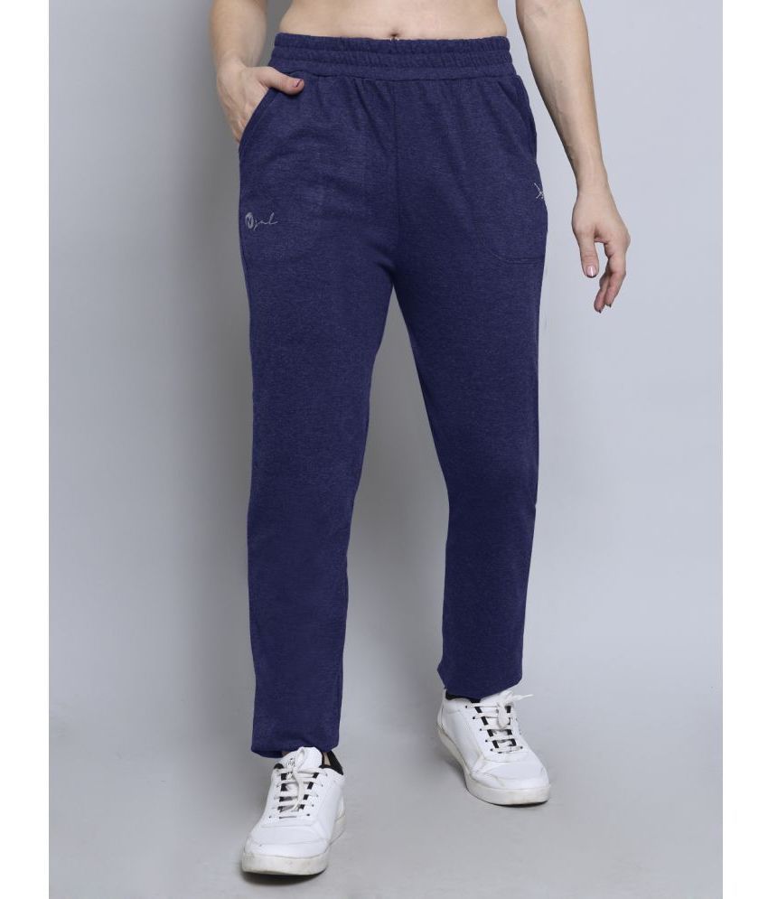     			N-Gal - Navy Cotton Women's Running Trackpants ( Pack of 1 )