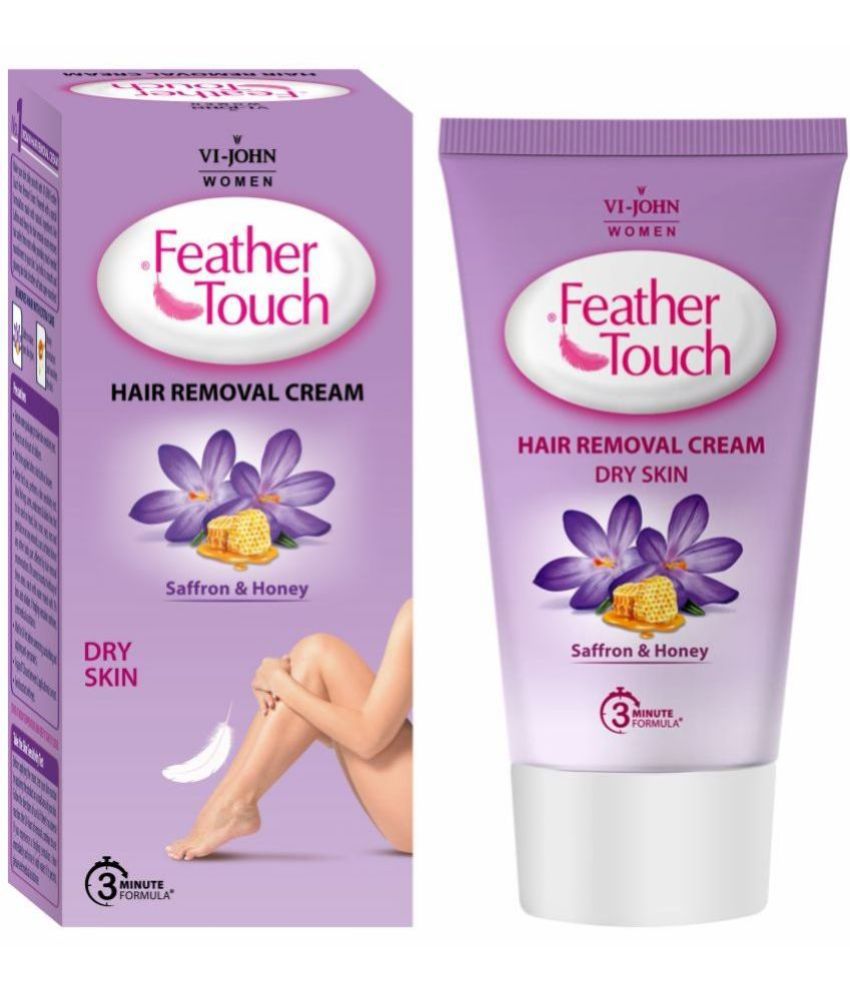     			VIJOHN Feather Touch Saffron & Honey Hair Removal Cream for Dry Skin 40g