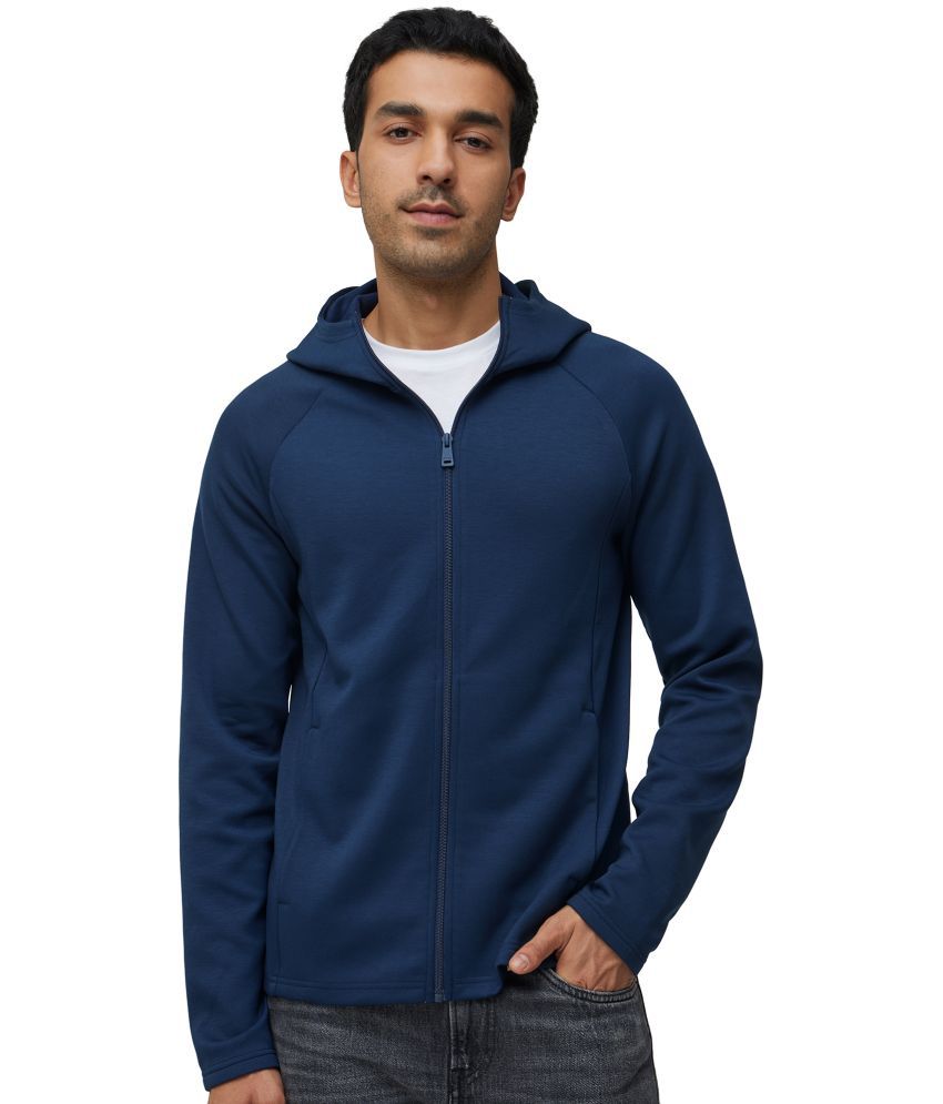     			XYXX Cotton Blend Men's Casual Jacket - Blue ( Pack of 1 )