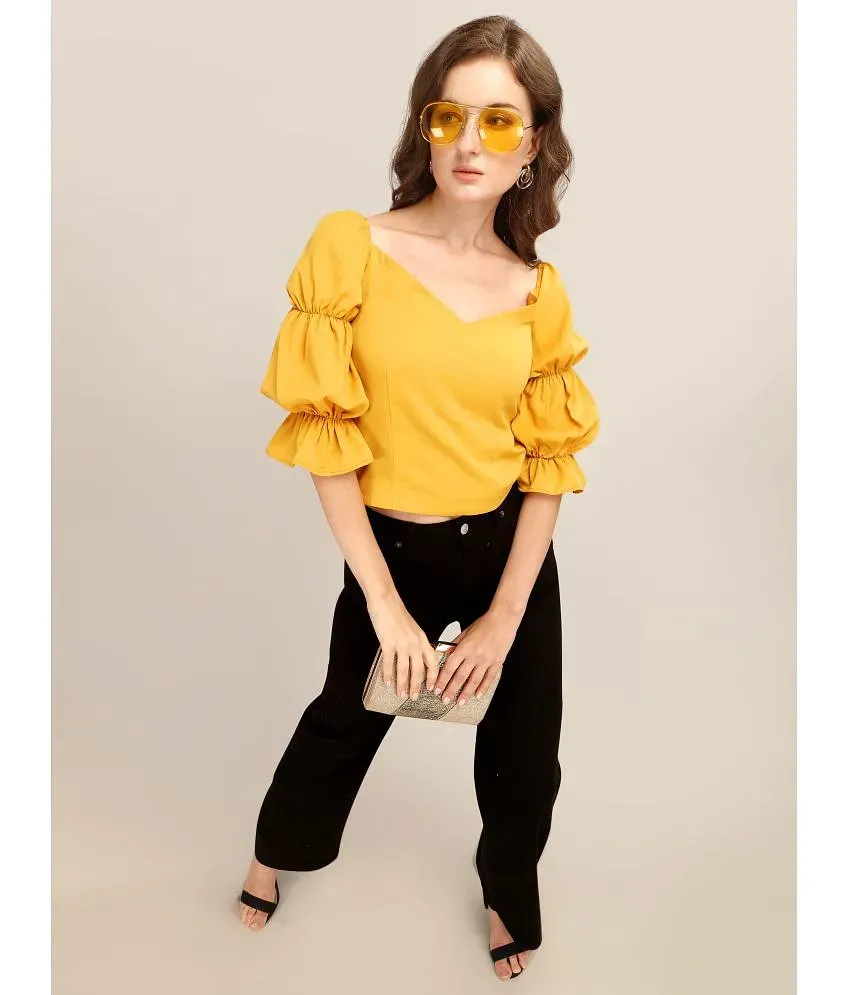 Prettify Yellow Polyester Women's Drawstring Top ( Pack of 1 ) - Buy  Prettify Yellow Polyester Women's Drawstring Top ( Pack of 1 ) Online at Best  Prices in India on Snapdeal