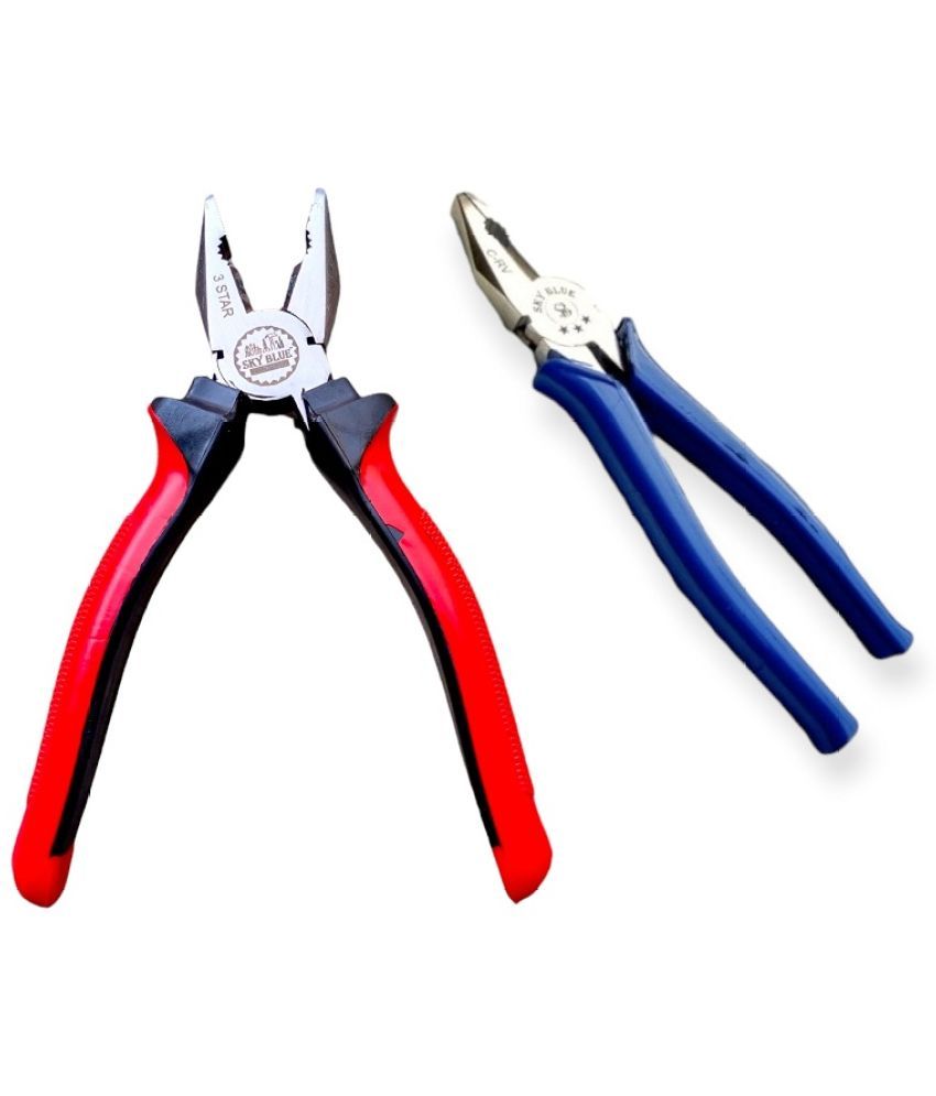     			Sky Blue Combination Hand Tool's Multipurpose Professional Home & Office Used Tool's Kit  ( 2 Piece )