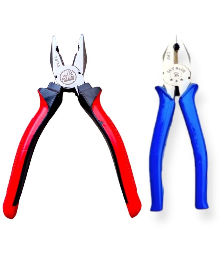     			Sky Blue Combination Hand Tool's Multipurpose Professional Home & Office Used Tool's Kit  ( 2 Piece )