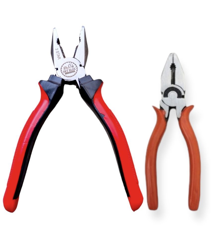     			Sky Blue Combination Hand Tool's Multipurpose Professional Home & Office Used Tool's Kit  ( 2 Piece )