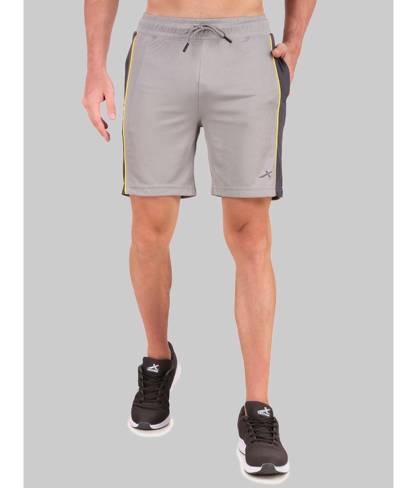     			Vector X - Dark Grey Polyester Men's Running Shorts ( Pack of 1 )