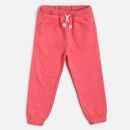 MINI KLUB Pack of 1 Baby Girls Cotton Trackpant ( Red )