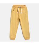 MINI KLUB Pack of 1 Baby Boys Cotton Trackpant ( Yellow )