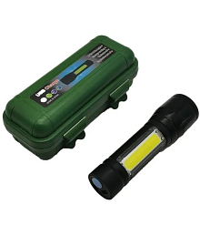 Rechargeable LED Torch, Small Flashlights High Lumens Rechargeable, Zoomable Mini Flashlights with 3 Light Modes for Emergencies, Camping, Hiking