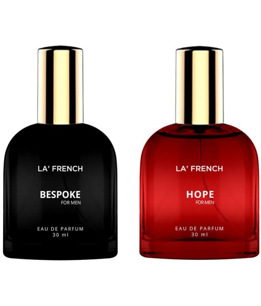     			LA FRENCH -  Bespoke & Hope Eau De Parfum (EDP) For Men  60ml  ( Pack of 2 )