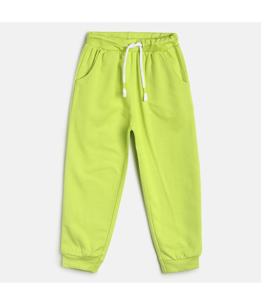     			MINI KLUB - Lime Green Cotton Trackpant For Baby Boy ( Pack of 1 )