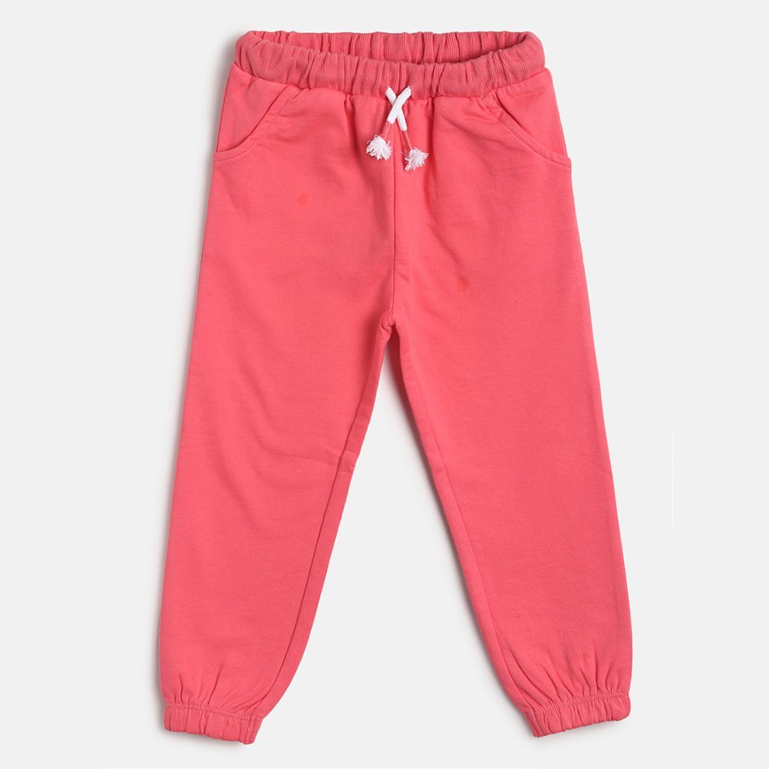     			MINI KLUB - Red Cotton Trackpant For Baby Girl ( Pack of 1 )