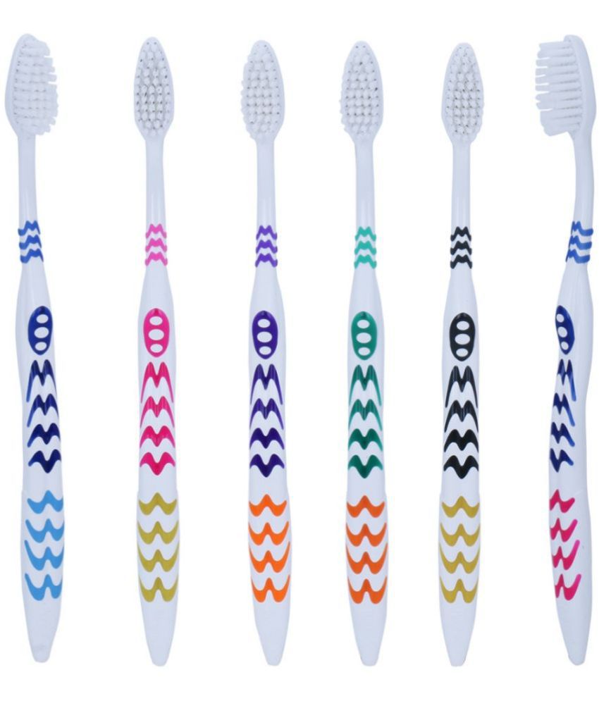     			MAXI Mango Hard Toothbrush (Pack of 6)