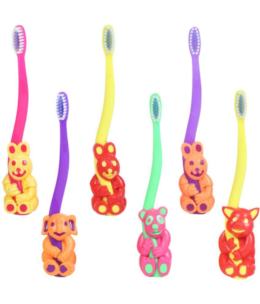     			Maxi Bingo Junior Soft Toothbrush (Pack of 6)