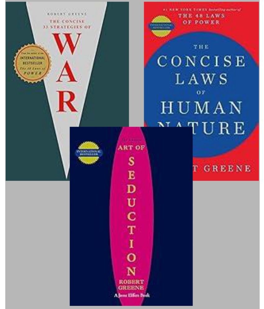     			The Concise 33 Strategies of War + Concise Art Of Seduction + The Concise Laws Of Human Nature