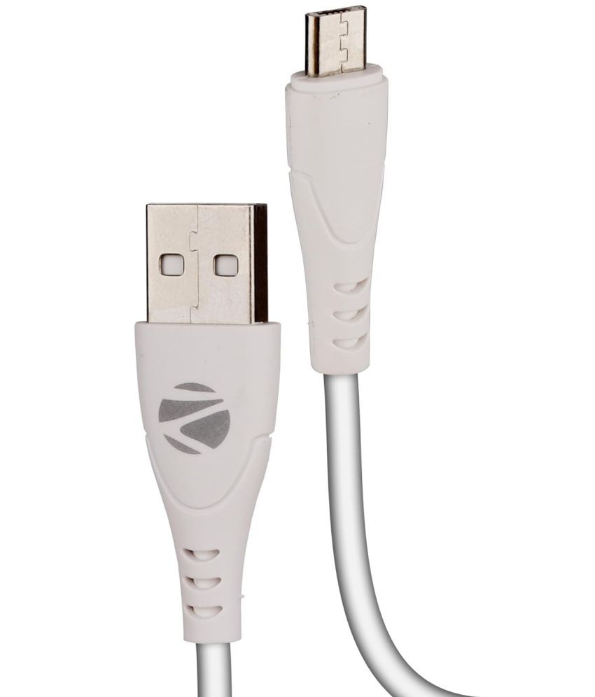     			Zebronics - White 2.4 A Micro USB Cable 1 Meter