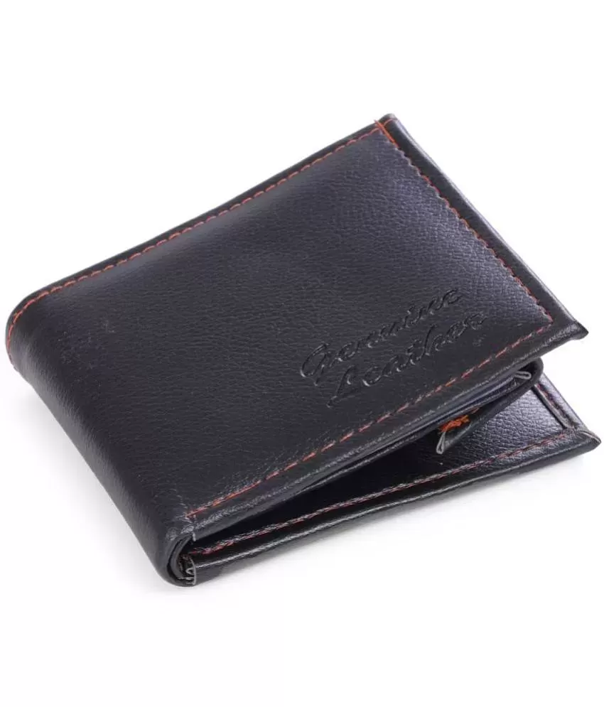 Esstain - Brown Leather Men's Two Fold Wallet ( Pack of 1 ): Buy Online at  Low Price in India - Snapdeal