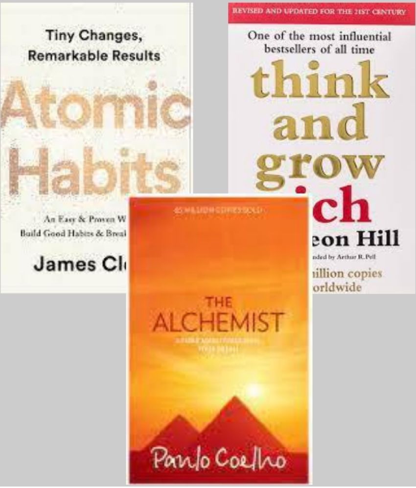     			Atomic Habits + Think And Grow Rich + The Alchemist
