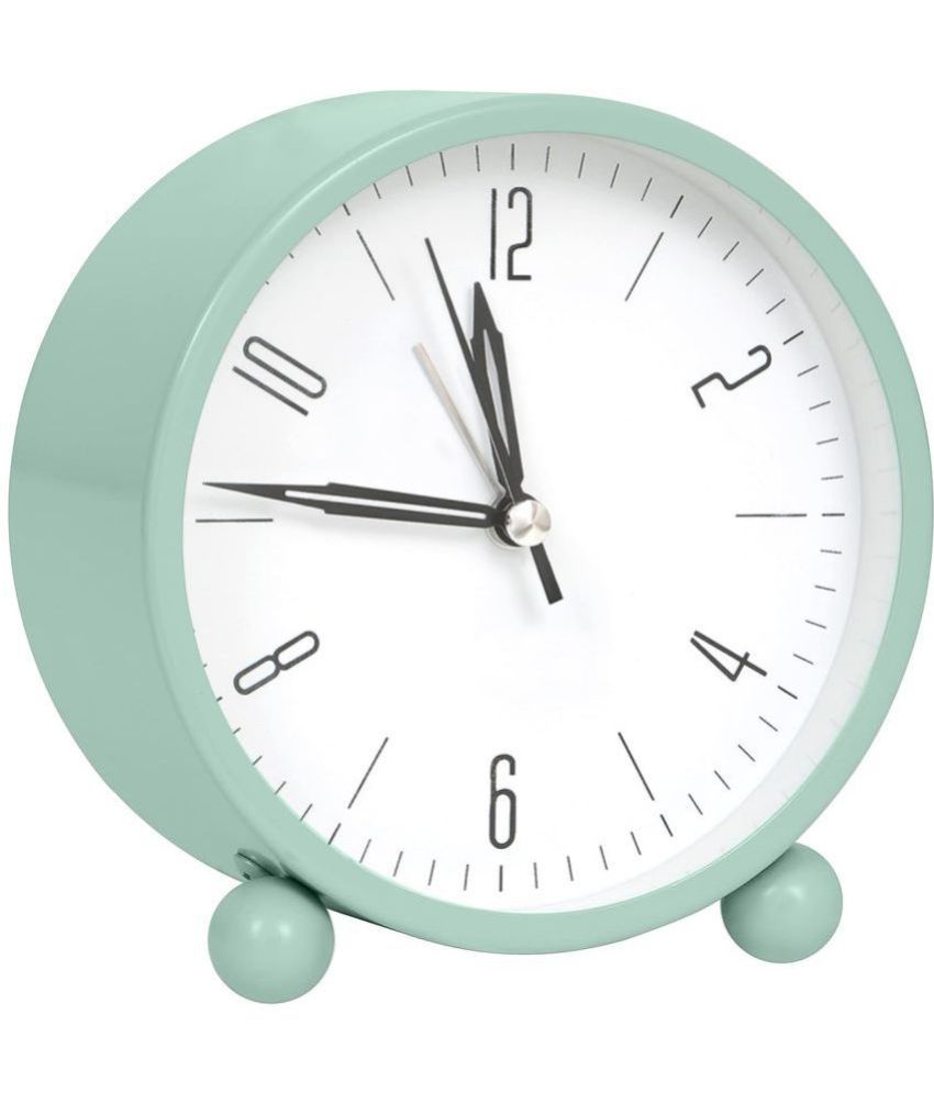     			GEEO Analog Silent Alarm clock Alarm Clock - Pack of 1