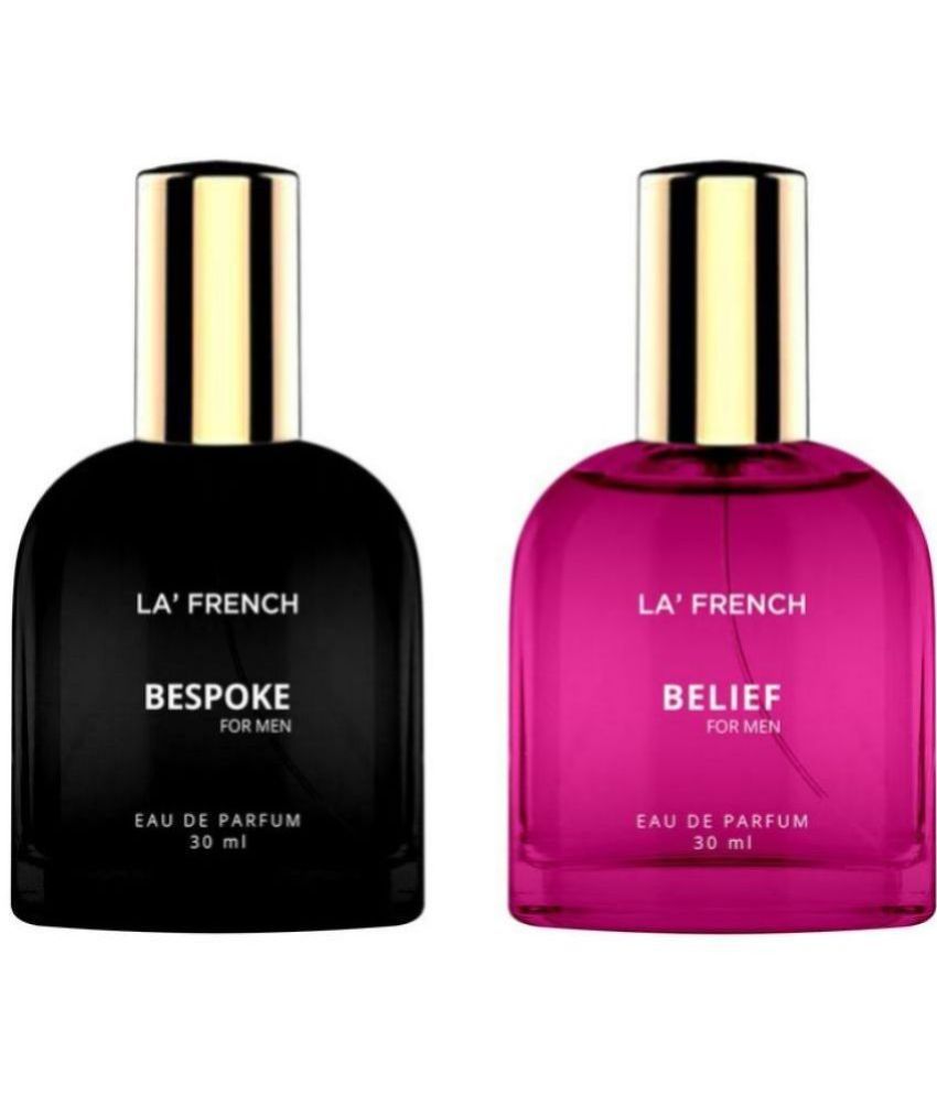     			LA FRENCH - Bespoke & Belief Eau De Parfum (EDP) For Unisex 2 ( Pack of 2 )