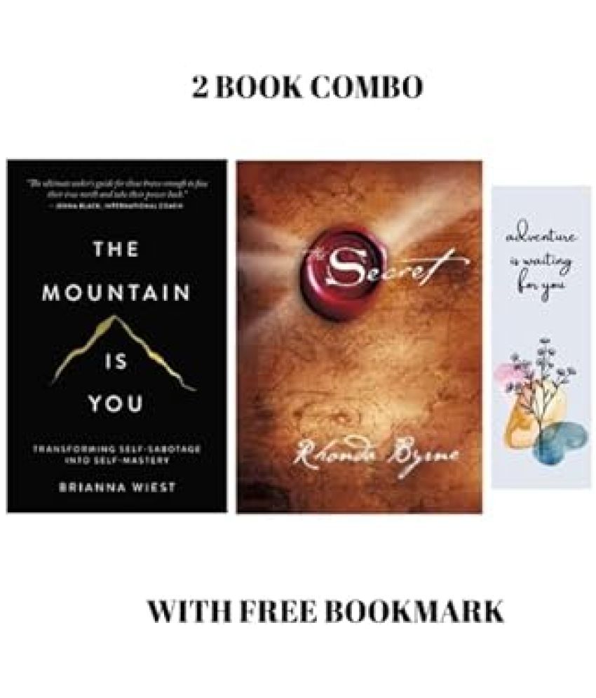     			The Mountain is you & The Secret (Hardcover) of 2 Books with free Bookmark