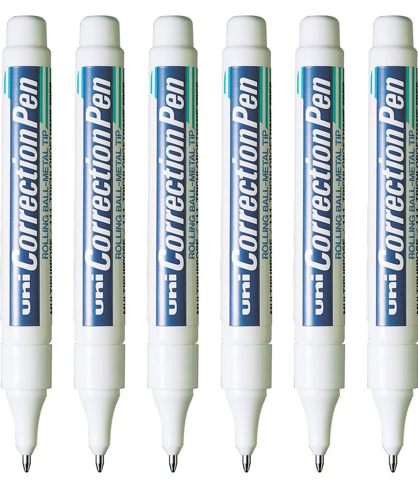     			uni-ball CLP300 1 mm Correction Pen (Set of 6, White)