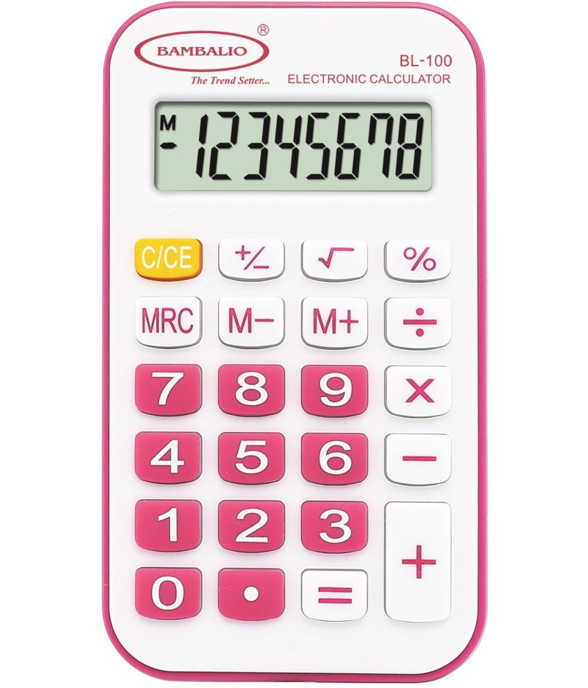     			Bambalio Calculator BL-100 Pink