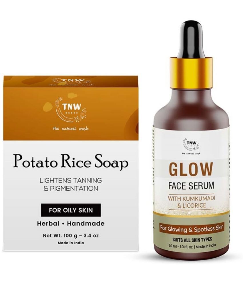     			Combo of 2- Potato Rice Soap 100gm & Glow Face Serum 30ml