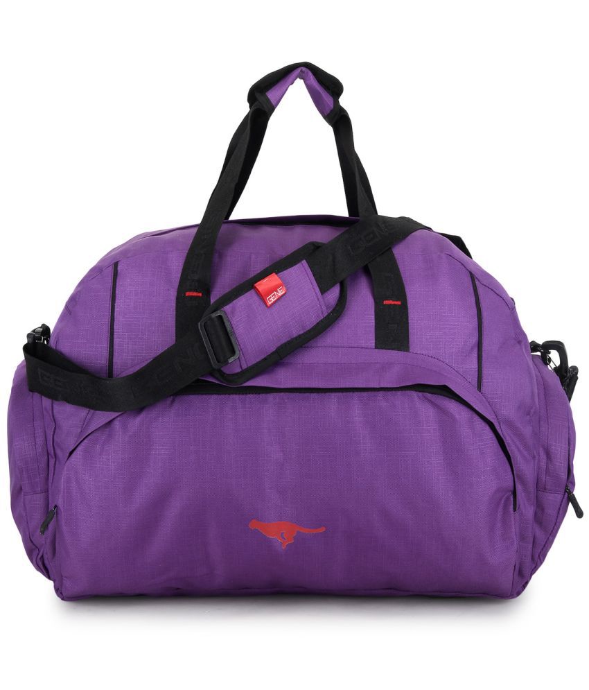     			Gene 55 Ltrs Purple Polyester Duffle Bag