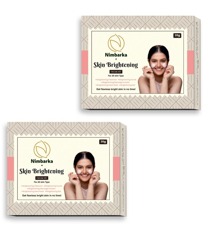     			Nimbarka Skin Brightening Facial Kit For All Skin Type ( Pack of 2 )