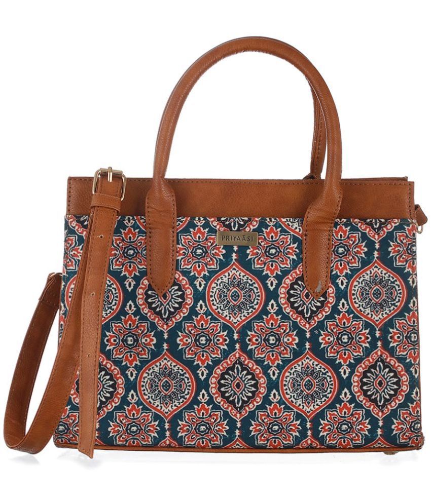     			Priyassi Multicolor PU Shoulder Bag